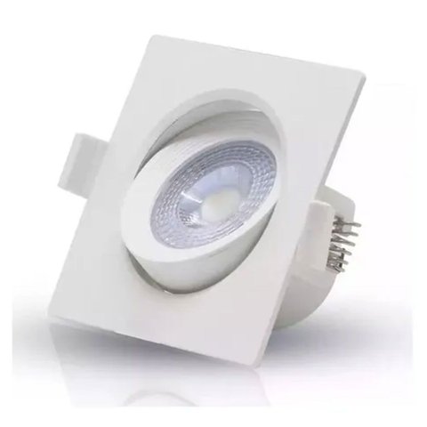 Kit 4 Spot Embutir 5W Olho de Boi Iluminação