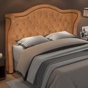 Ver imagem 2 de Cabeceira Cama Box Queen 160 Cm P05 Lisboa Couríssimo Whisky - Lyam Decor