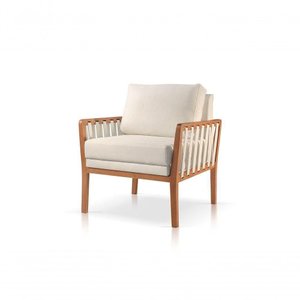 Poltrona Decorativa Sala Estar Julia Linho Offwhite 01t