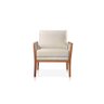 Poltrona Decorativa Sala Estar Julia Linho Offwhite 01t - 2