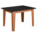 Ver imagem 2 de Mesa de Jantar 4 Lugares Multimóveis Cr50224 Cinamomo/preto