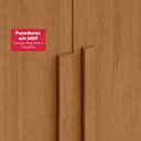 Ver imagem 6 de Guarda-Roupa Casal Easy Slim 6 Portas com Espelho e Pés Amêndoa Clean