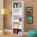 Ver imagem 5 de Kit 3 Estantes para Livros 5 Prateleiras 180CMX180CM Multy Branco
