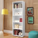 Ver imagem 5 de Kit 3 Estantes para Livros 5 Prateleiras 180cmx180cm Multy