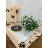 Kit Mesa Posta Abelha Decoração Cozinha, Porta Papel, Porta Utensilio e Bandeja - 3