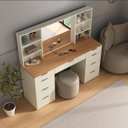 Ver imagem 5 de Penteadeira Mdf 9 Gavetas com Espelho e Led