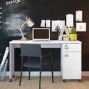Ver imagem 2 de Mesa para Computador Office Malta Lukaliam Branco