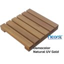 Ver imagem 2 de Deck de Madeira Modular 30x30 Cm Réguas 4 Cm com Pintura Neonx:osmocolor Natural Uv Gold