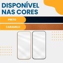 Ver imagem 5 de Espelho Orgânico Decorativo Retangular Grande Moderno Sala Quarto Banheiro Caramelo
