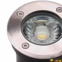 Ver imagem 2 de Luminária Balizador Led Chão Piso Jardim 6w Embutir Blindado