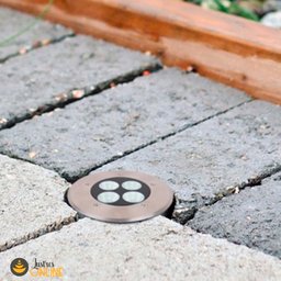 Luminária Balizador Led Chão Piso Jardim 6w Embutir Blindado - 6