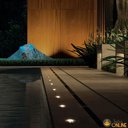 Ver imagem 7 de Luminária Balizador Led Chão Piso Jardim 6w Embutir Blindado