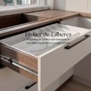 Ver imagem 5 de Balcão 80cm 3 Gavetas Cozinha Lisboa sem Tampo