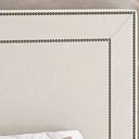 Ver imagem 4 de Cabeceira Box King 1,95 Lima Corino Bege