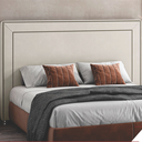 Ver imagem 2 de Cabeceira Box King 1,95 Lima Corino Bege