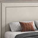 Ver imagem 3 de Cabeceira Box King 1,95 Lima Corino Bege