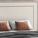 Ver imagem 5 de Cabeceira Box King 1,95 Lima Corino Bege