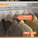 Ver imagem 7 de Guarda Roupas Casal com Espelho Ripado 2 Portas 6 Gavetas Sophia