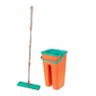 Mop Rodo Flat Esfregão com Balde 5 Litros - 1