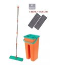 Ver imagem 2 de Mop Rodo Flat Esfregão com Balde 5 Litros