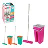 Mop Rodo Flat Esfregão com Balde 5 Litros - 3