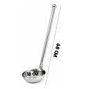 Ver imagem 4 de Concha Inox Gigante para Caldeirão Panela Grande 68x18cm Frg0322 Frigopro