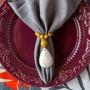 Ver imagem 7 de Kit Jogo Americano 4 Lugares Mesa Posta Cor Floral C 45x36cm:floral com Fundo Cinza