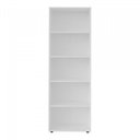 Ver imagem 6 de Kit 2 Estantes para Livros 5 Prateleiras 180CMX120CM Multy Branco