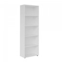 Ver imagem 5 de Kit 2 Estantes para Livros 5 Prateleiras 180CMX120CM Multy Branco