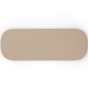 Ver imagem 5 de Cabeceira Cama Box Casal 160cm Lanna com Puff Recamier Doha W01 Linho Bege Escuro - Lyam Decor