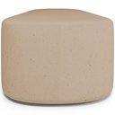 Ver imagem 4 de Cabeceira Cama Box Casal 160cm Lanna com Puff Recamier Doha W01 Linho Bege Escuro - Lyam Decor