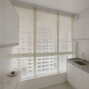 Ver imagem 3 de Persiana Horizontal Alumínio 25mm Bege - 1,21m X 2,37m