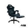 Cadeira Gamer Fox Racer Zerda com Apoio de Pés Preta W20 - 2