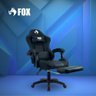 Cadeira Gamer Fox Racer Zerda com Apoio de Pés Preta W20 - 4