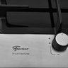 Cooktop Fischer Platinium a Gás 1 Queimador Tripla Chama Vidro Preto Gii 33790(92104) - 7