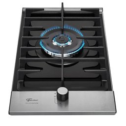 Cooktop Fischer Platinium a Gás 1 Queimador Tripla Chama Vidro Preto Gii 33790(92104) - 4