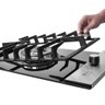 Cooktop Fischer Platinium a Gás 1 Queimador Tripla Chama Vidro Preto Gii 33790(92104) - 6
