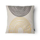 Ver imagem 2 de Kit 3 Capas de Almofada 43x43cm - Geométrica - Tecido Veludo 100% Poliéster