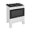 Ver imagem 2 de Fogão Itatiaia 5 Bocas Electra Glass Plus Branco Bivolt