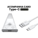 Ver mais imagens de Luminária Led Filetto S/ Fio C/ Sensor 3w 60cm Usb e Imã Multicor Prata Opus St3291