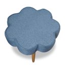 Ver imagem 5 de Poltrona de Amamentação e Balanço com Puff em Suede Confortável