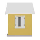 Ver imagem 7 de Casinha de Brinquedo com Floreiros Mdf Amarelo/branco L12 - Gran Belo