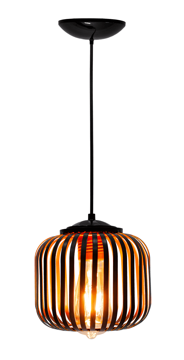 Luminaria Pendente de Teto Roma Bronze 17cm E27 MadeiraMadeira