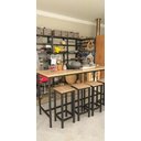 Ver imagem 3 de Mesa Bistrô Estilo/Modelo Industrial com 4 banquetas (1,40 x 0,60)