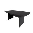 Ver imagem 2 de Mesa de Reunião Orgânica 180cm x 110cm com Pés Painel Escritório F5 Office Cor:Preto