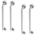 Ver imagem 1 de Alça de Apoio Barra Inox 60cm Kit 4 Unidades Cadeirante Deficiente Idoso Acessibilidade Segurança Ba