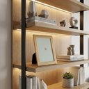 Ver imagem 2 de Porta-retrato em Alumínio Rosê 10x15cm