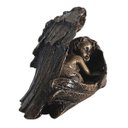 Ver imagem 2 de Escultura Pequena De Anjinho Dormindo Em Resina
