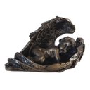 Ver imagem 1 de Escultura Pequena De Anjinho Dormindo Em Resina