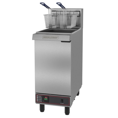 Fritadeira a Gás Industrial Fog2c Zona Fria de Óleo 30 Litros 220v Metalcubas